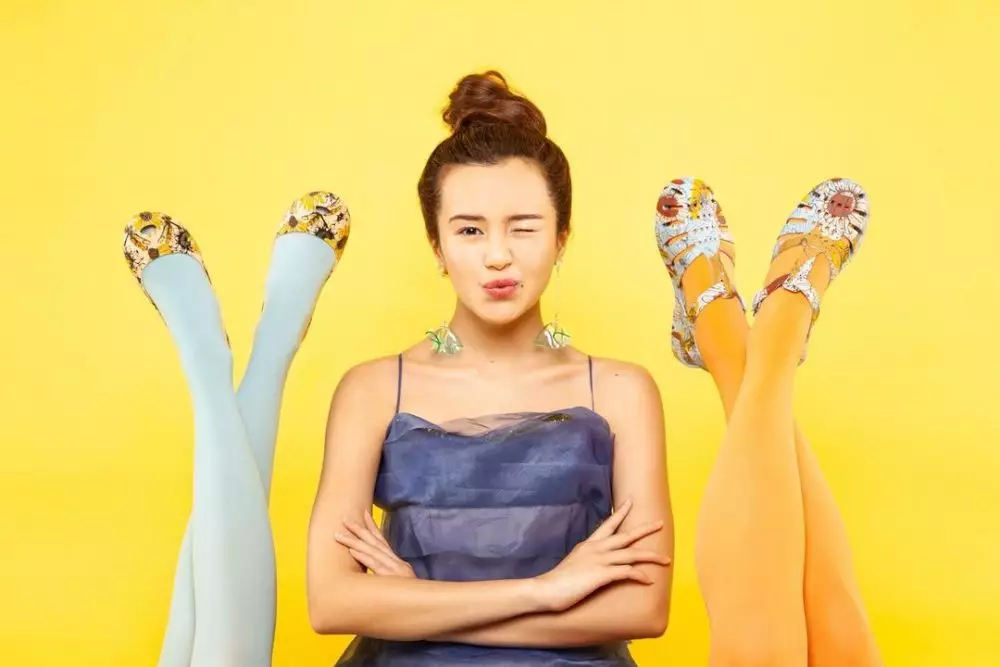 Gaya pemotretan Baby Tsabina dengan berbagai tema © 2021 brilio.net