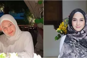 10 Potret Nina Zatulini bermakeup tebal, auranya terpancar