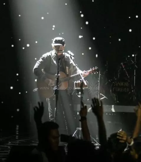 penyanyi salah lirik saat perform Instagram