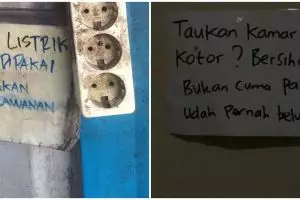 10 Pengumuman soal fasilitas kos, bikin penghuni senyum sepakat