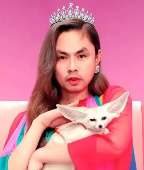 Potret wajah Wendy Cagur bak aktris bollywood © Instagram/@wendycagur