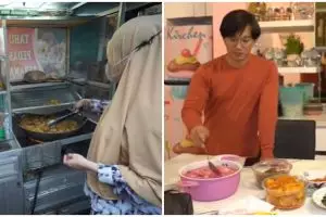 Menu takjil buka puasa 7 seleb, Nathalie Holscher borong gorengan
