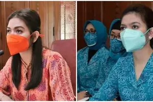 7 Potret Selvi Ananda saat blusukan, tampil sederhana