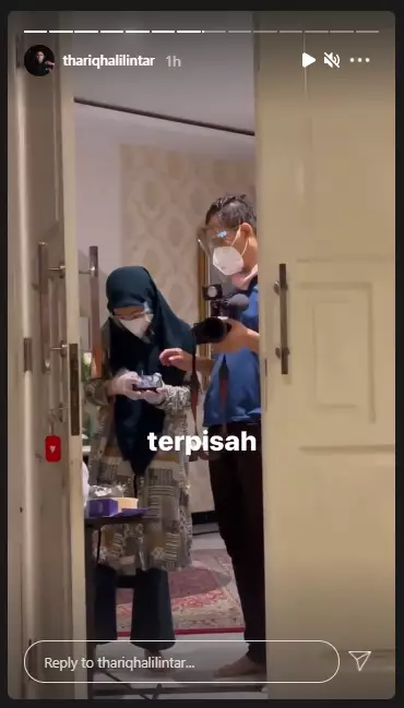 momen Thariq Halilintar jalani swab hingga dirawat Instagram