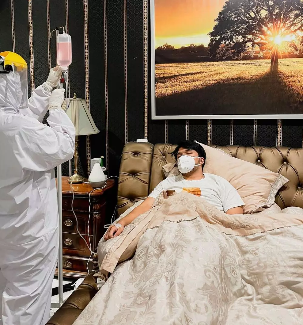 momen Thariq Halilintar jalani swab hingga dirawat Instagram