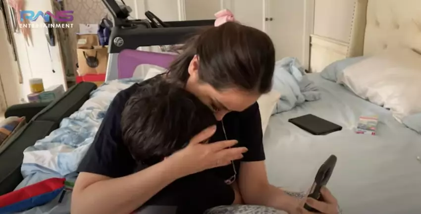 reaksi haru keluarga Nagita Slavina YouTube dan Instagram