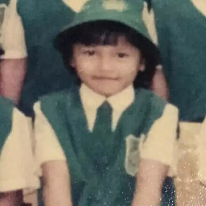 Potret lawas seleb cantik saat TK © Instagram