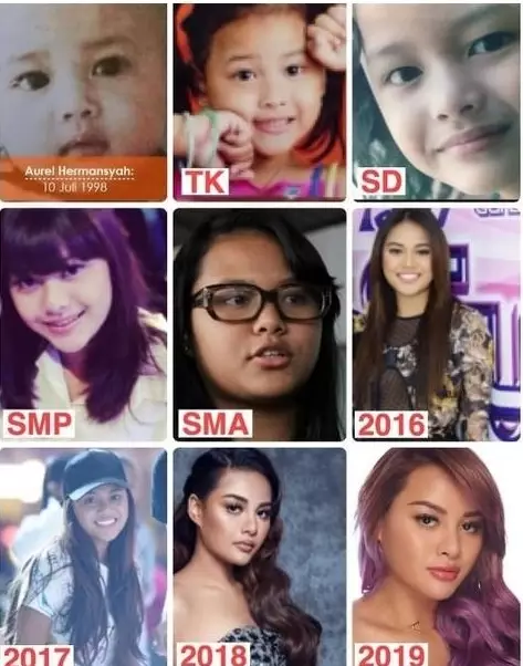 Potret lawas seleb cantik saat TK © Instagram