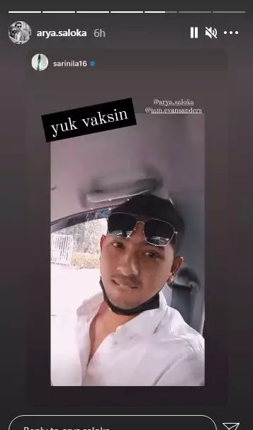 Gaya seleb saat suntik vaksin © berbagai sumber