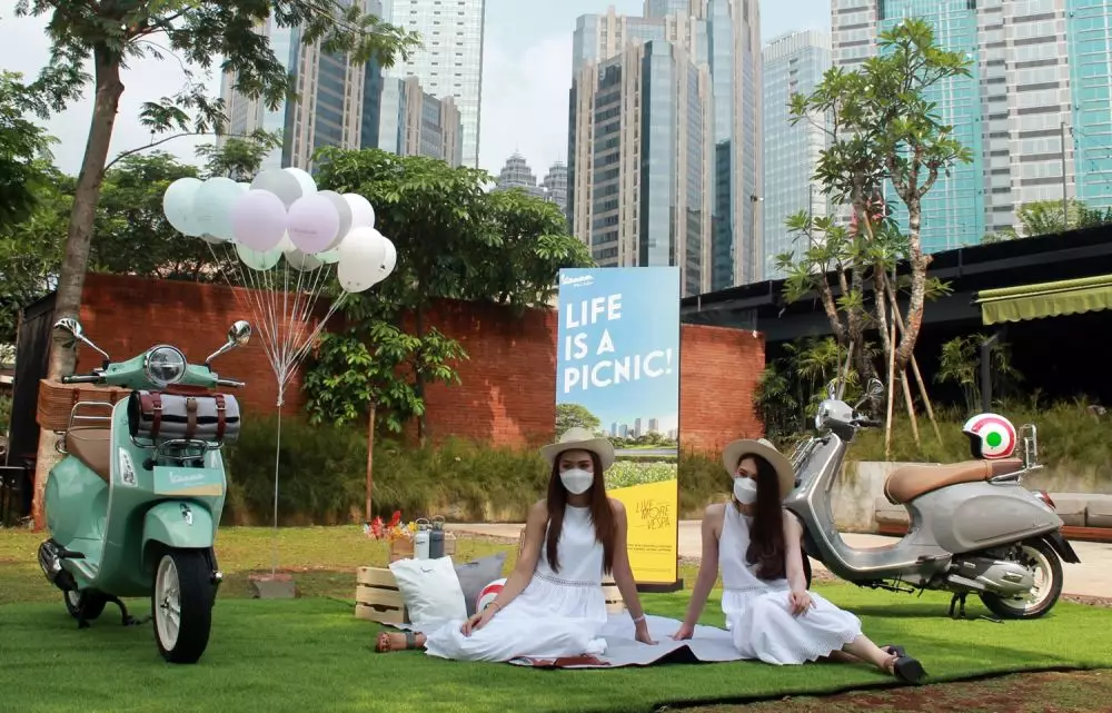 5 Tips piknik pakai skutik © 2021 brilio.net