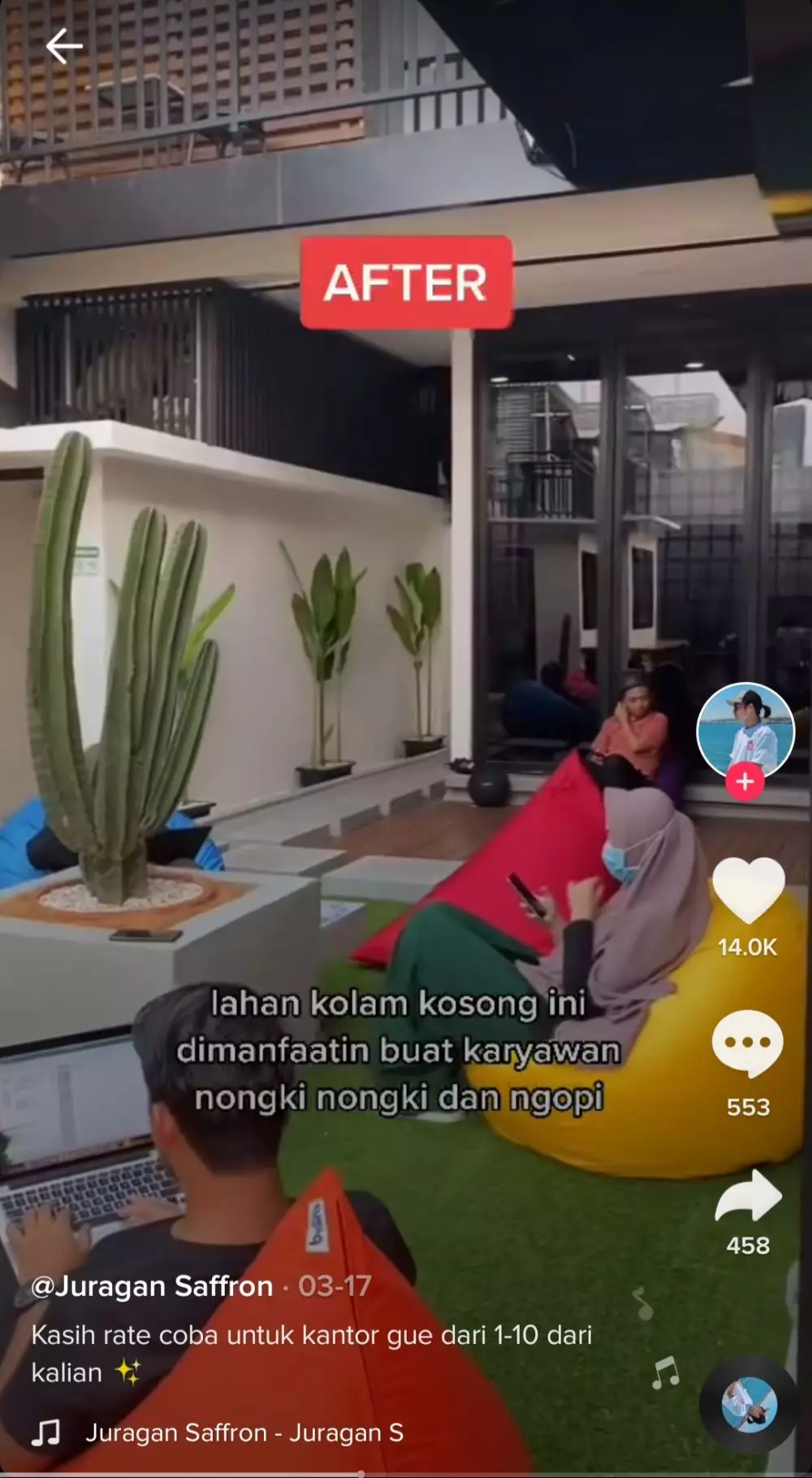 kantor taqy malik renovasi © 2021 brilio.net