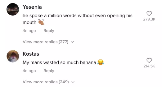 viral pria kupas pisang © 2021 brilio.net