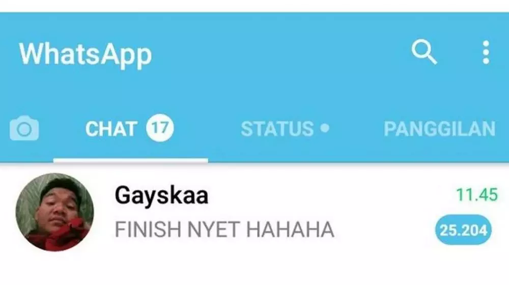 chat absurd bangunin orang sahur Berbagai sumber