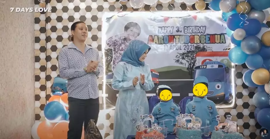 ultah anak rey utami ketiga © YouTube