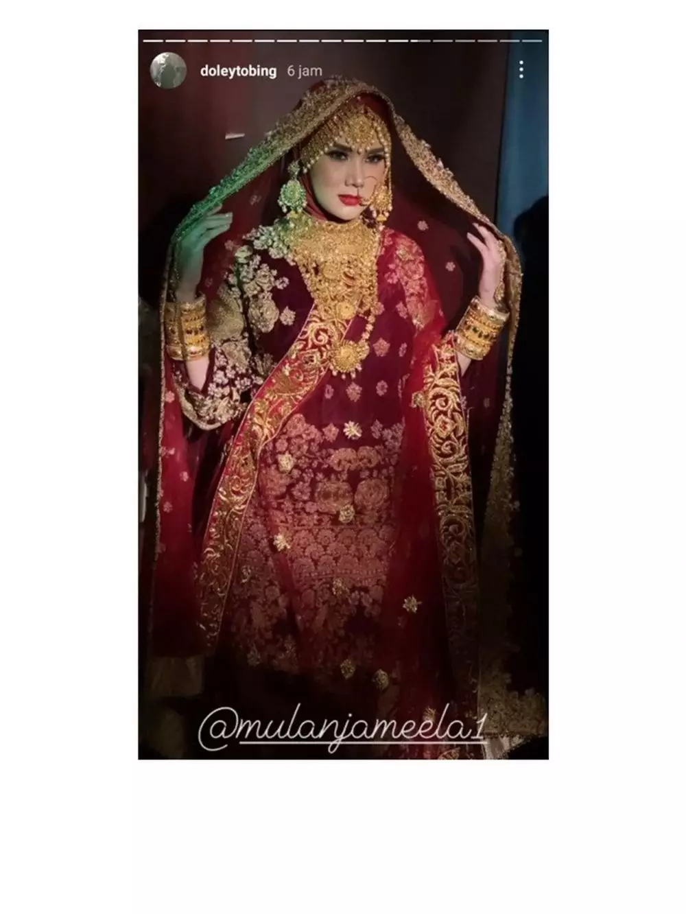 ahmad dhani dan mulan pemotretan Instagram