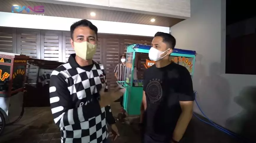 Raffi panggil  pedagang untuk nagita © 2021 brilio.net