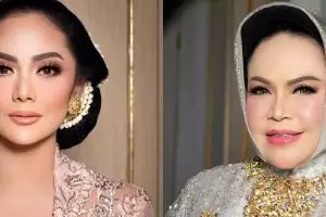 Gaya 10 seleb di pernikahan anaknya, Hetty Koes Endang curi perhatian