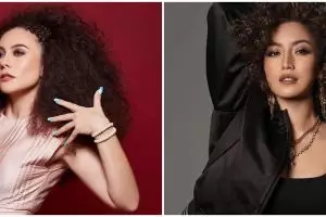 Pemotretan 10 seleb dengan rambut curly, tampil beda