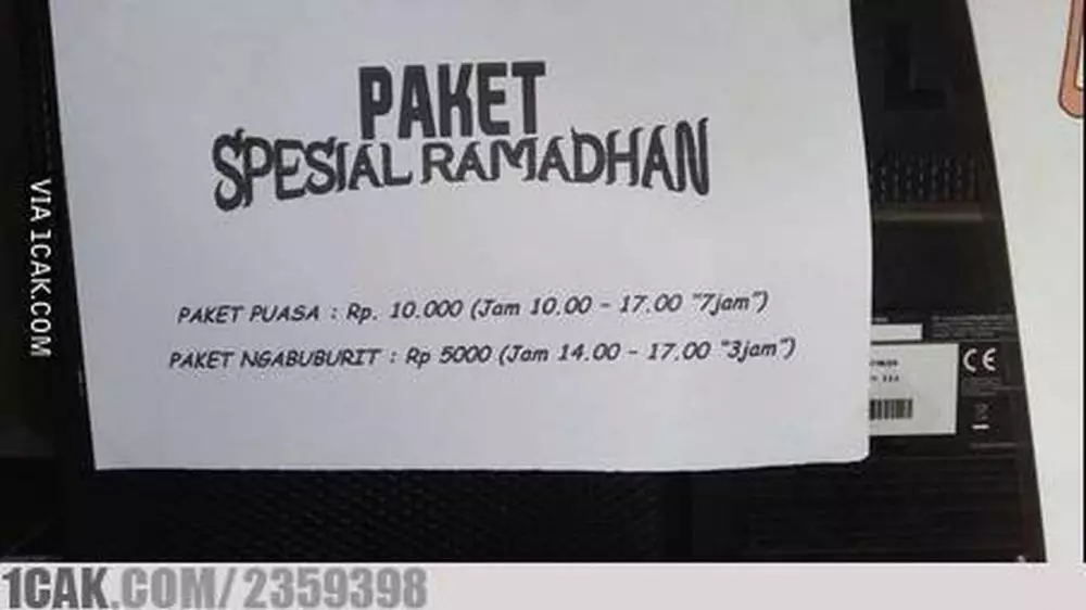 promosi spesial ramadan © Berbagai Sumber