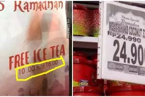 8 Promosi unik spesial Ramadan ala pedagang ini bikin senyum tipis
