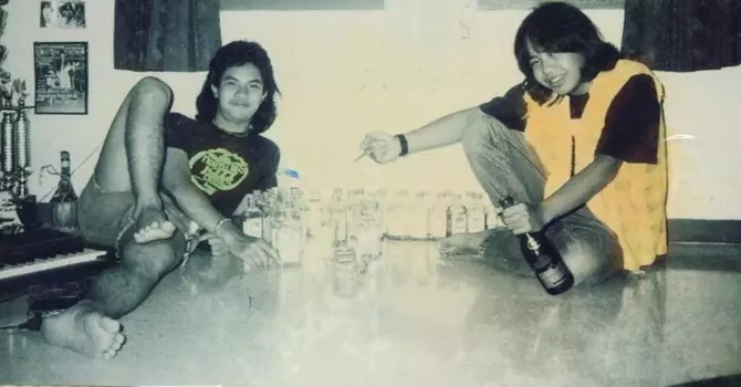 potret lawas ahmad dhani dan ari lasso © berbagai sumber