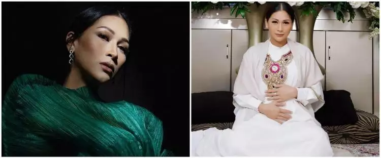 8 Gaya maternity shoot Tata Janeeta, tertutup namun tetap elegan