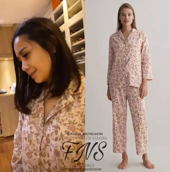 Taksiran harga baju piyama Nagita Slavina Instagram/@fashion_nagitaslavina