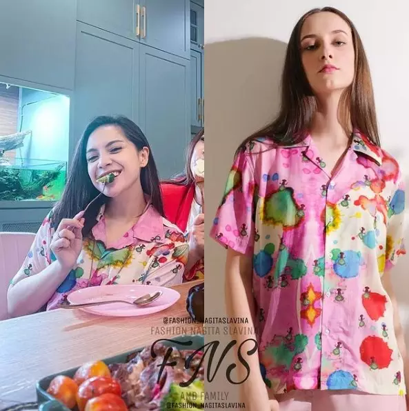 Taksiran harga baju piyama Nagita Slavina Instagram/@fashion_nagitaslavina