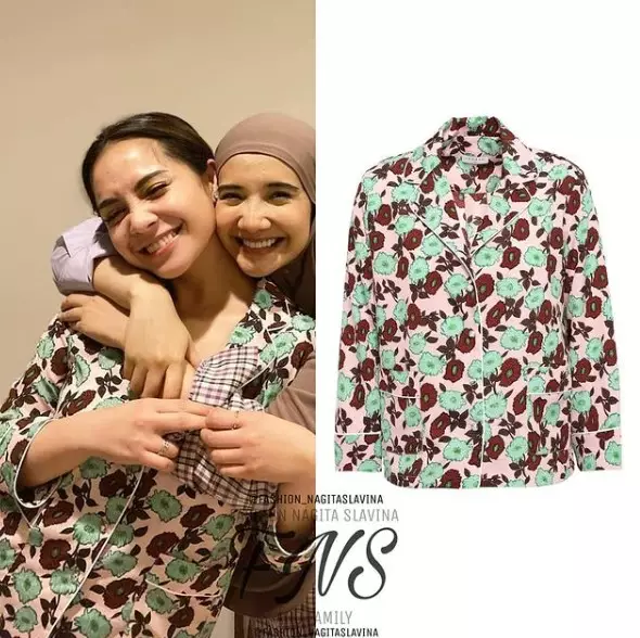 Taksiran harga baju piyama Nagita Slavina Instagram/@fashion_nagitaslavina