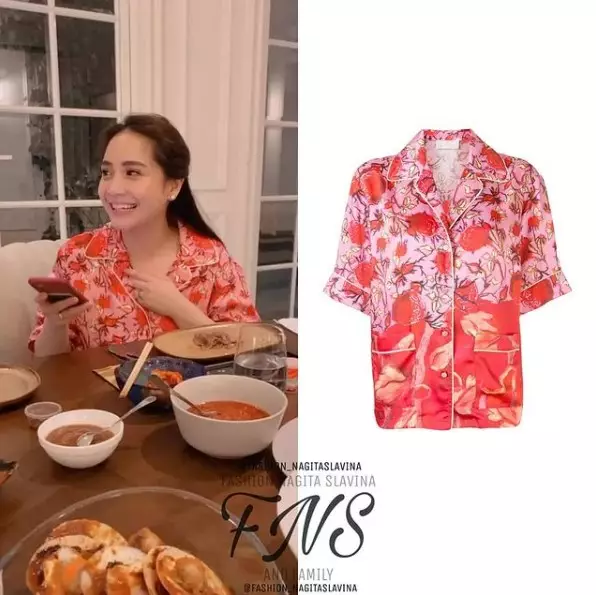 Taksiran harga baju piyama Nagita Slavina Instagram/@fashion_nagitaslavina