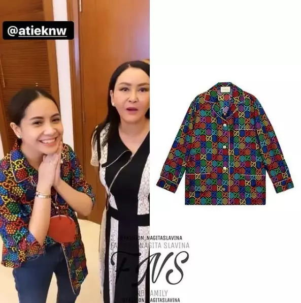Taksiran harga baju piyama Nagita Slavina Instagram/@fashion_nagitaslavina