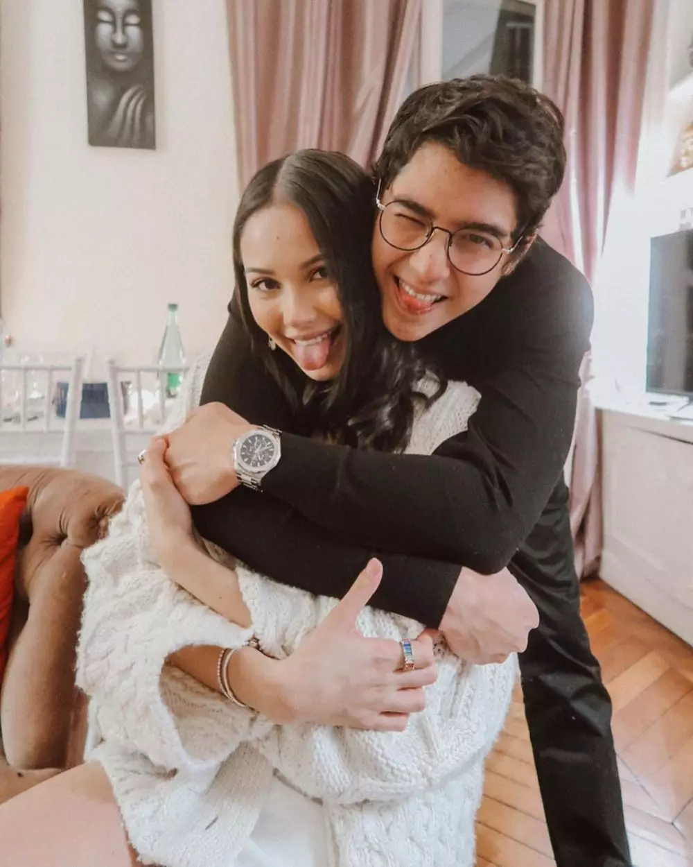 rumah Alyssa Daguise di paris © Instagram