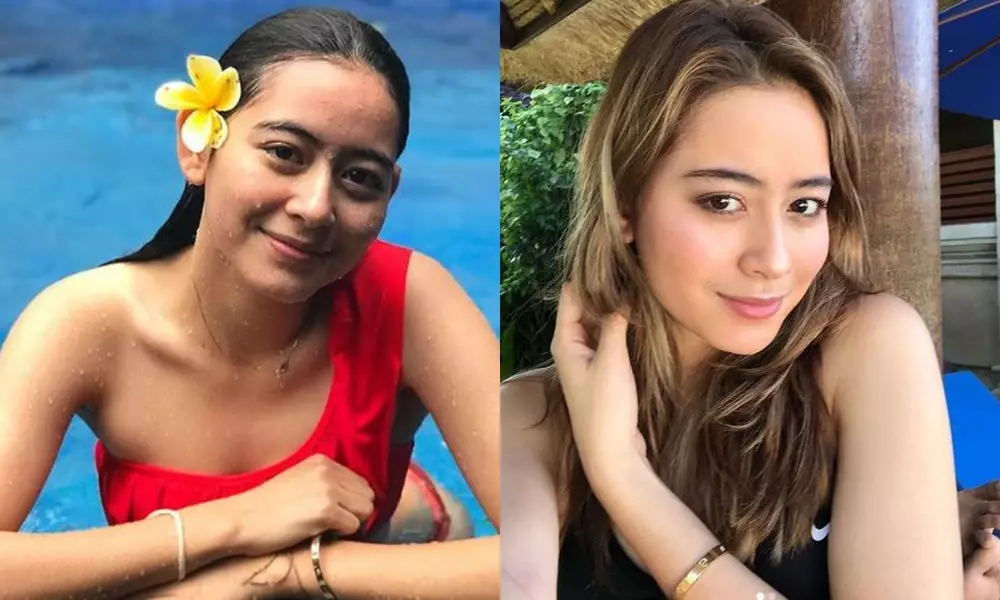 seleb prancis tanpa dan pakai makeup © Instagram seleb prancis tanpa dan pakai makeup © Instagram