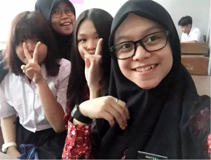 seleb seragam SMA © 2021 brilio.net