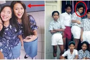 Potret lawas 7 seleb pakai seragam batik sekolah, ada Aurel Hermansyah