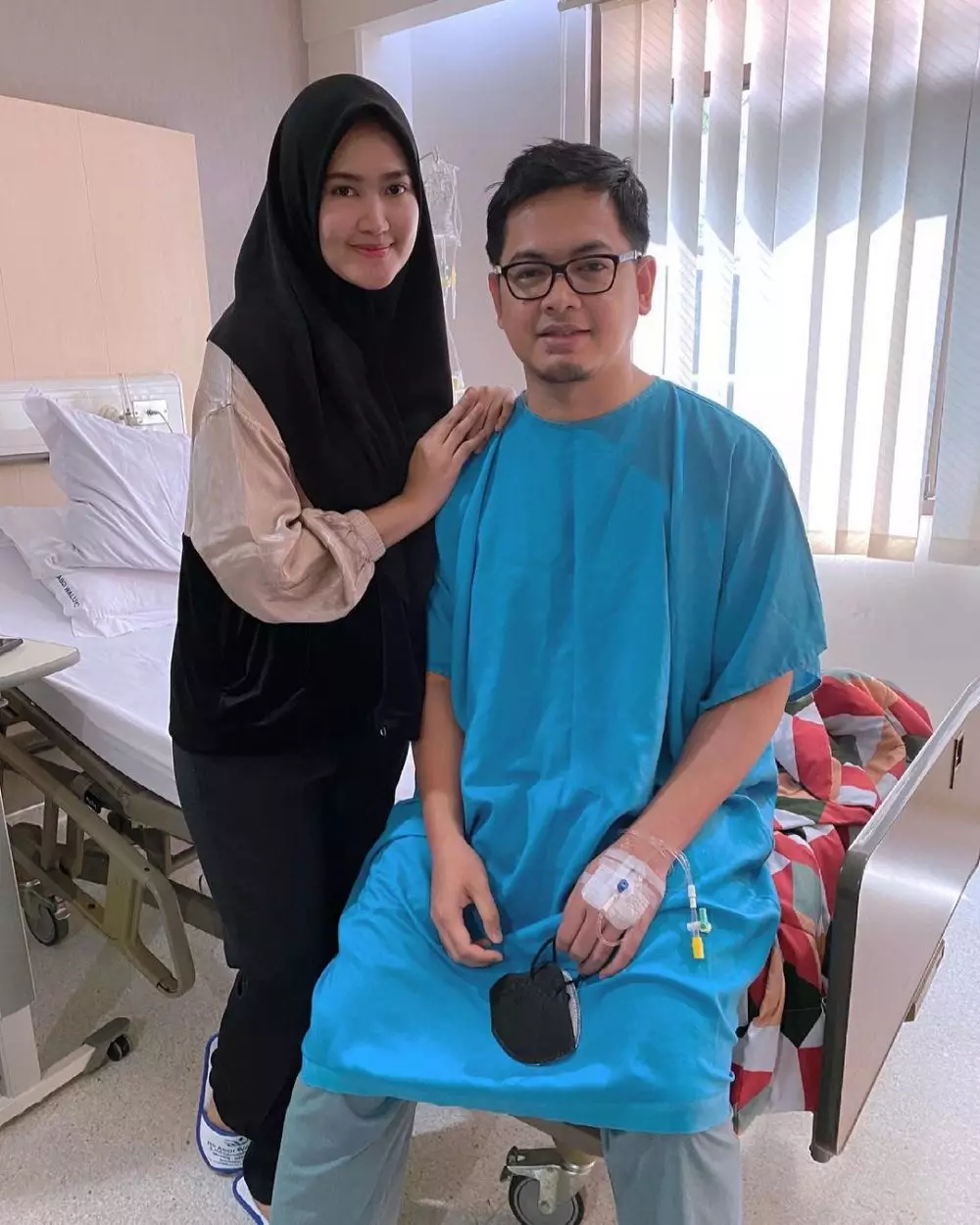 Tommy Kurniawan usai operasi © berbagai sumber