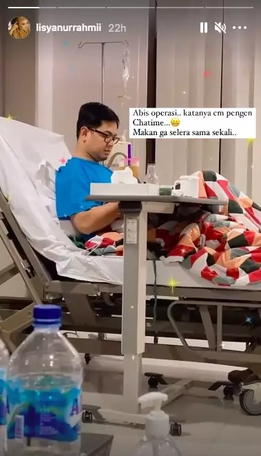 Tommy Kurniawan usai operasi © berbagai sumber