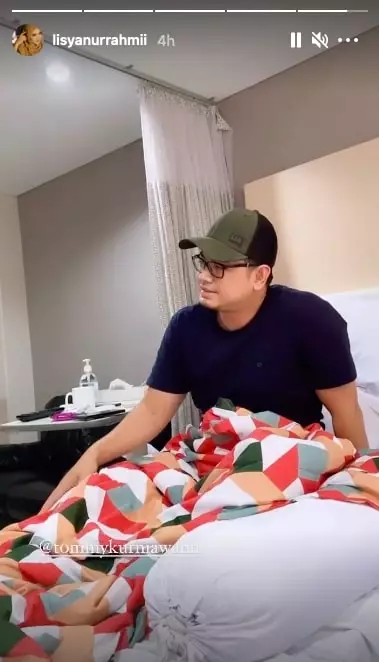 Tommy Kurniawan usai operasi © berbagai sumber