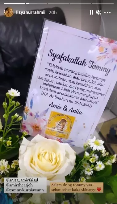 Tommy Kurniawan usai operasi © berbagai sumber