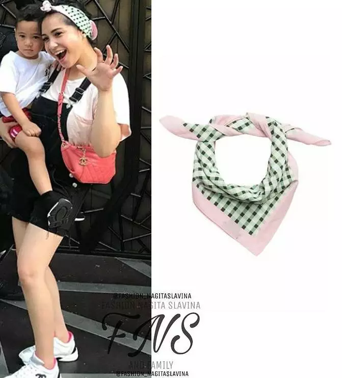 Taksiran harga 5 bando Nagita Slavina © Instagram/@fashion_nagitaslavina