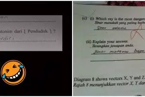 10 Jawaban lucu di soal pelajaran bahasa ini bikin ketawa polos