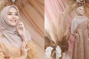 10 Gaya Amanda Manopo kenakan gamis, curi perhatian