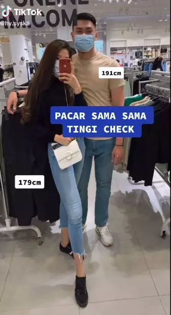 pasangan kekasih dengan tingi tak biasa TikTok pasangan kekasih dengan tingi tak biasa TikTok