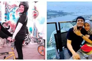 Rayakan hari pernikahan, ini 8 potret kompak Desta dan Natasha Rizky