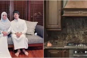 Penampakan dapur 8 YouTuber, milik Tasyi Athasyia mewah nuansa emas