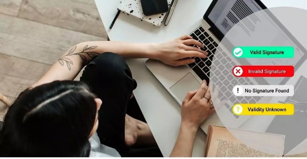 Tanda tangan elektronik © 2021 brilio.net