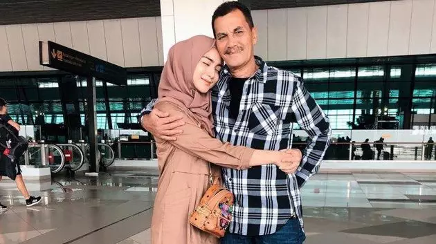 kenangan Citra Kirana dengan sang ayah © 2021 brilio.net