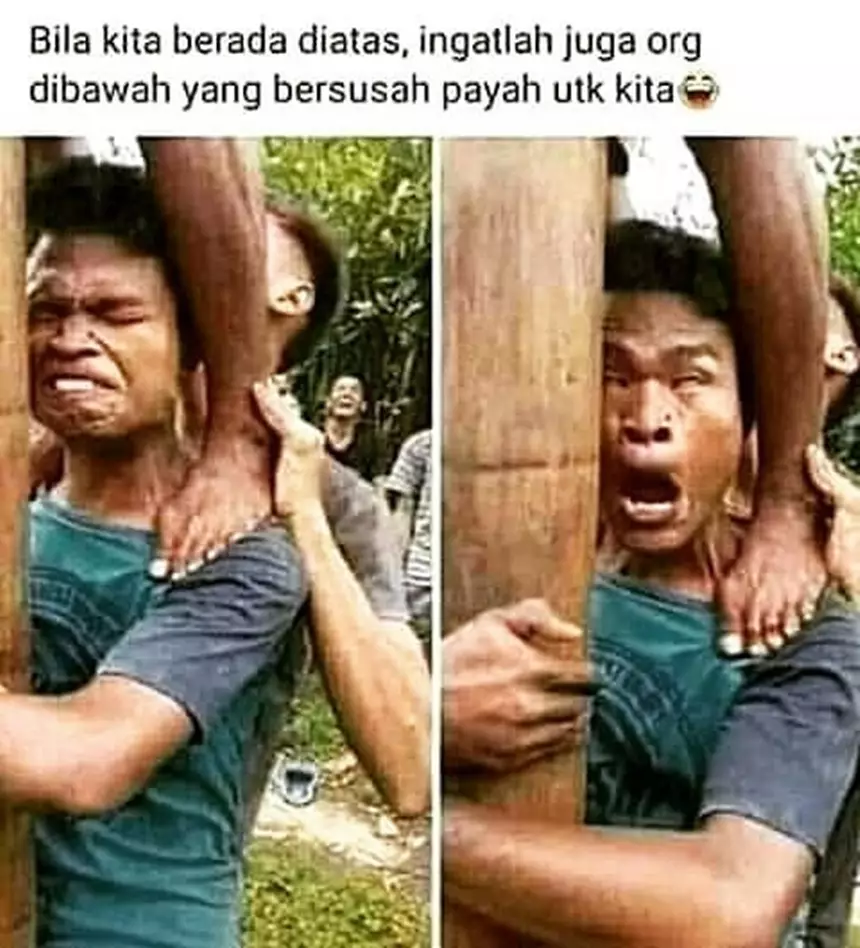 ekspresi lucu warganet ikut lomba © 2021 Instagram