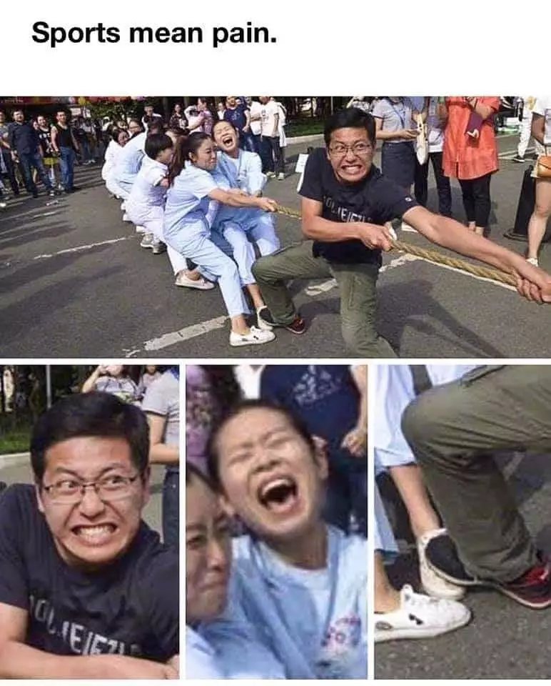 ekspresi lucu warganet ikut lomba © 2021 Instagram