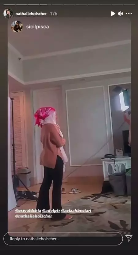 Potret aktivitas terkini Nathalie Holscher © Instagram/@nathalieholscher Potret aktivitas terkini Nathalie Holscher © Instagram/@nathalieholscher